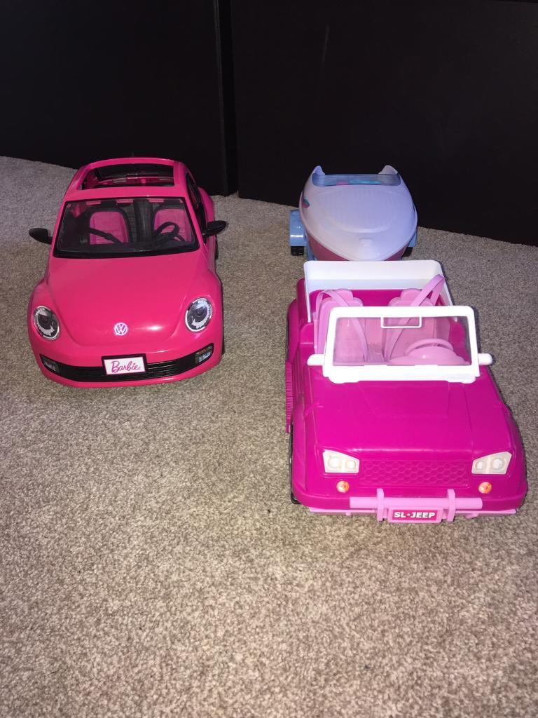 barbie jeep and boat
